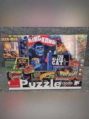 Thriller Movie Classics 1000 Piece Jigsaw Puzzle by Seesaw - King Kong New